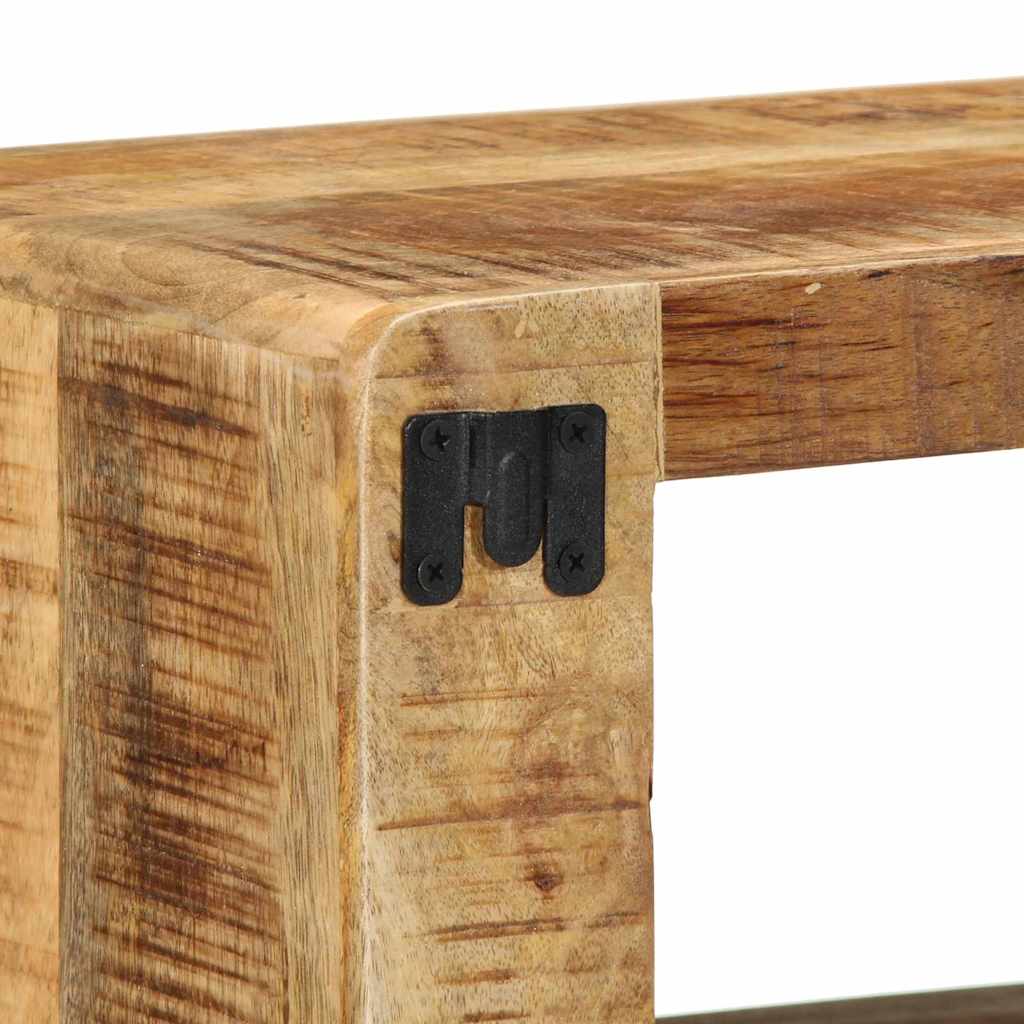 Mobile TV Marrone 60 x 30 x 25 cm Legno massello di mango