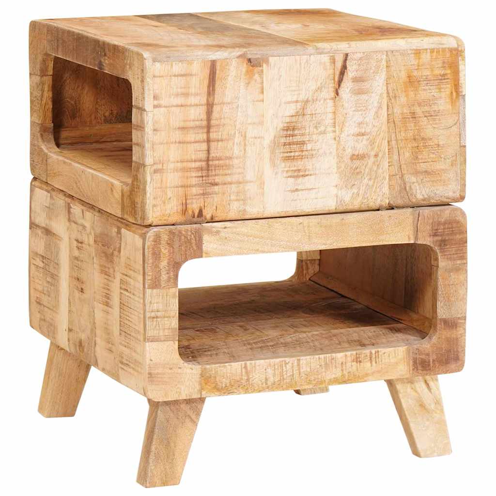 Tavoli da Fine Marrone 40 x 40 x 49 cm legno massello di mango