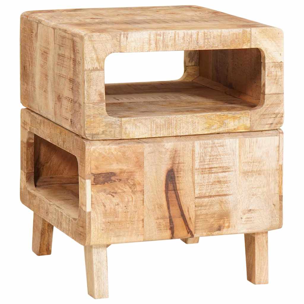 Tavoli da Fine Marrone 40 x 40 x 49 cm legno massello di mango