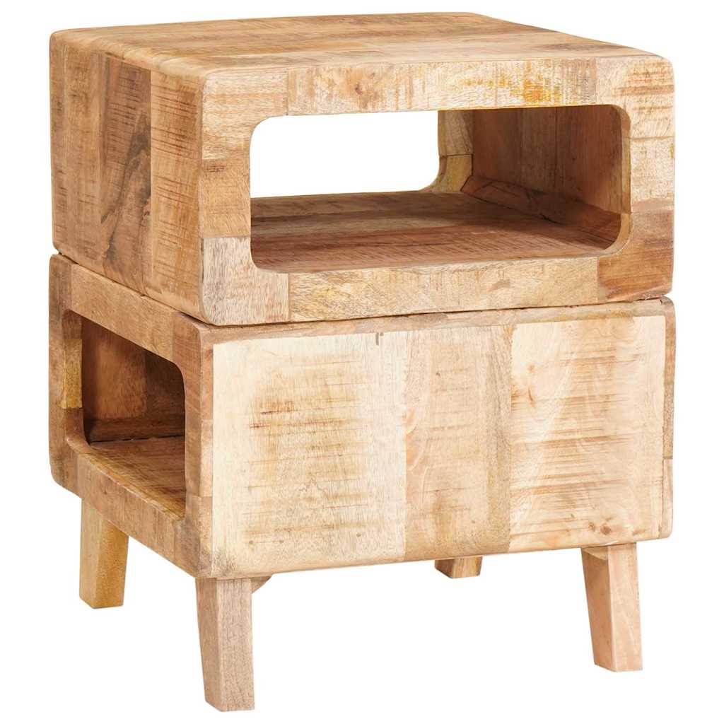 Tavoli da Fine Marrone 40 x 40 x 49 cm legno massello di mango