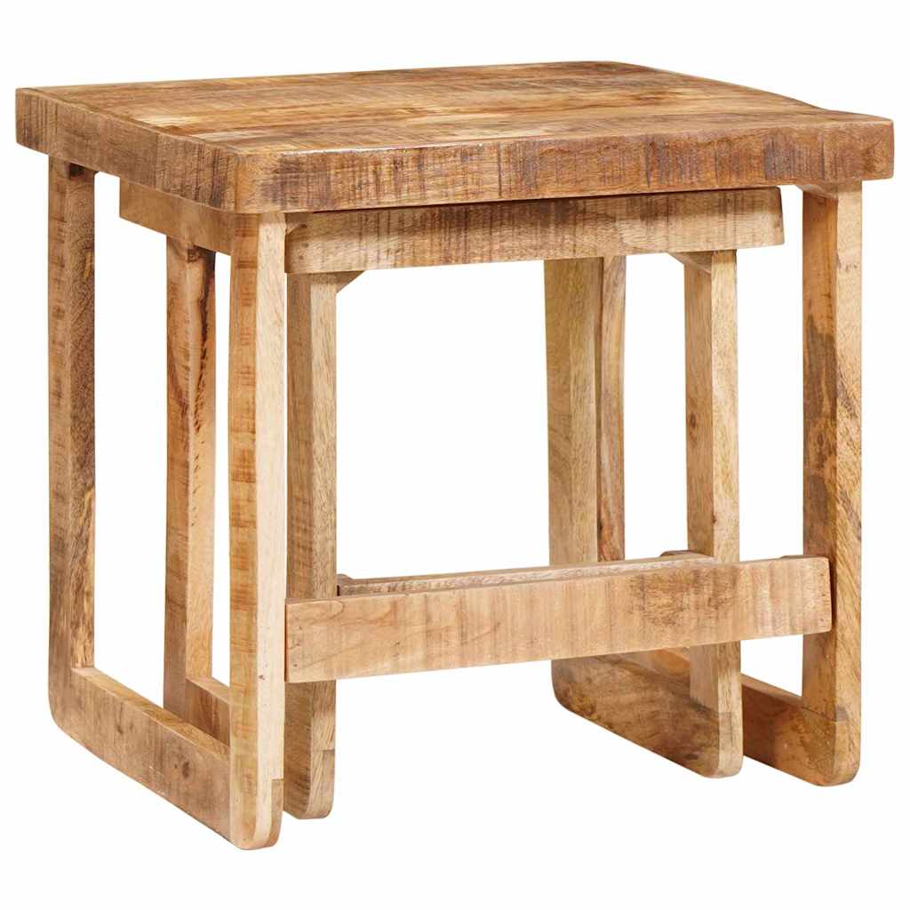 Tavoli da Fine Marrone legno massello di mango
