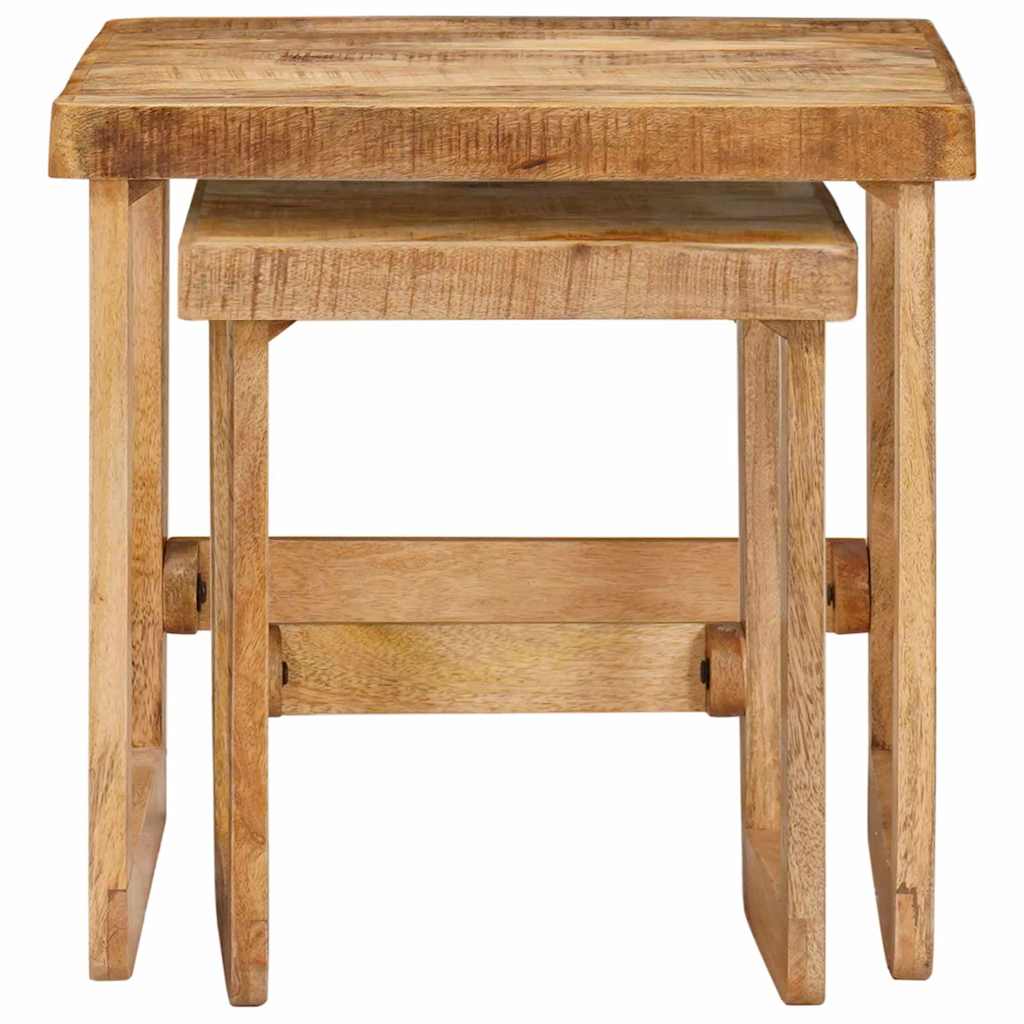 Tavoli da Fine Marrone legno massello di mango