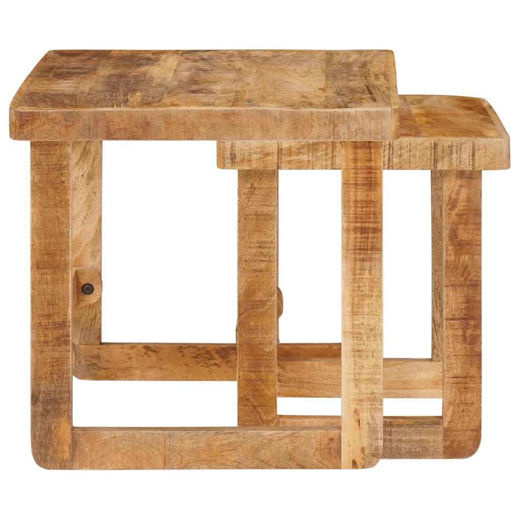 Tavoli da Fine Marrone legno massello di mango
