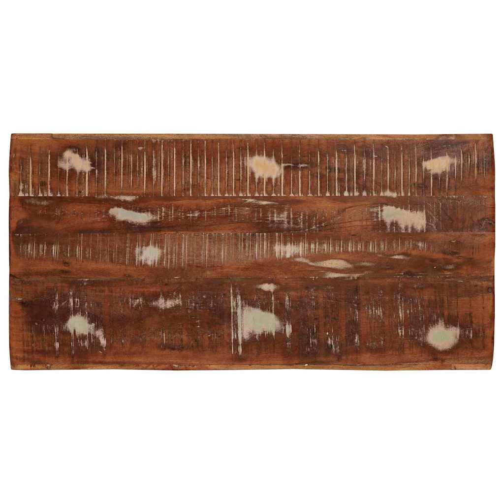 Tavoli da annidamento 3 pcs legno massello di riciclo