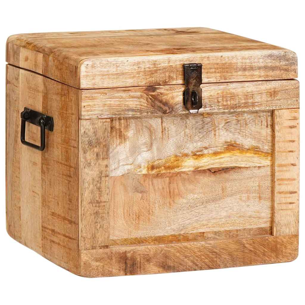 Scatola di Stoccaggio con archiviazione legno massello di mango
