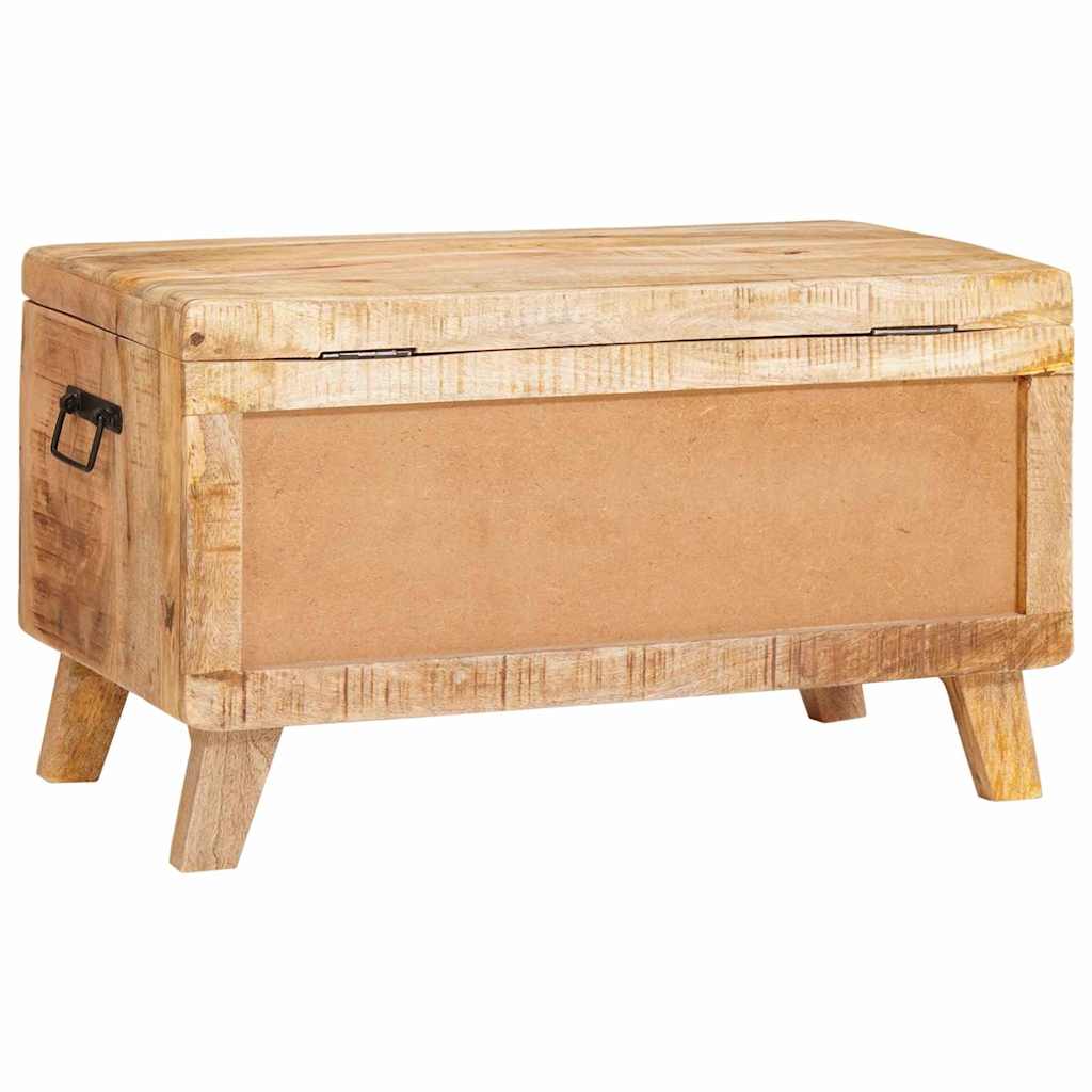 Scatola di Stoccaggio 70 x 35 x 40 cm legno massello di mango