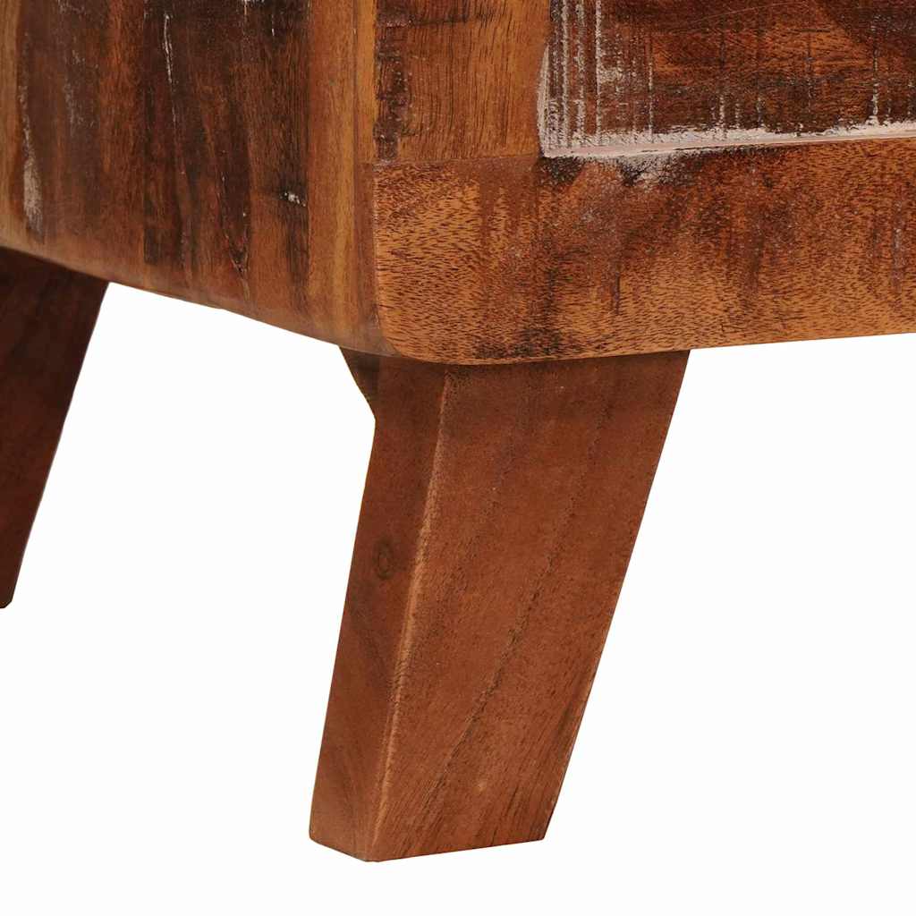 Scatola di Stoccaggio 70 x 35 x 40 cm legno massello di riciclo