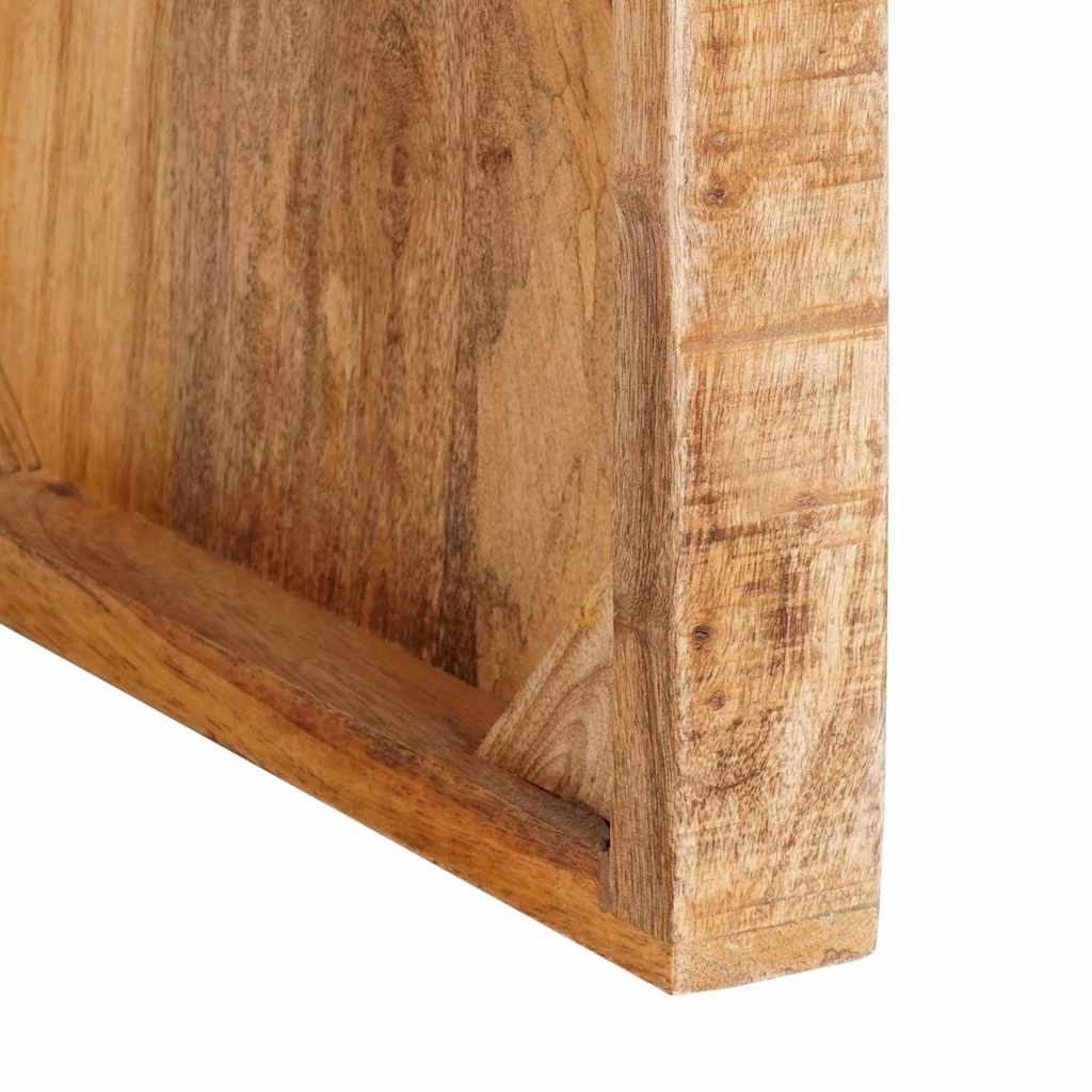 Tavolino Marrone 60 x 35 x 45 cm legno massello di mango