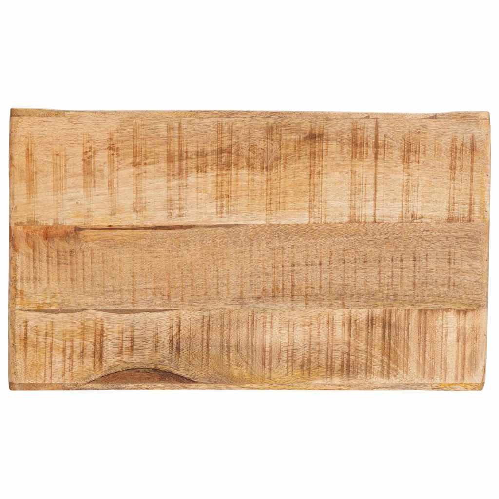 Tavolino Marrone 60 x 35 x 45 cm legno massello di mango