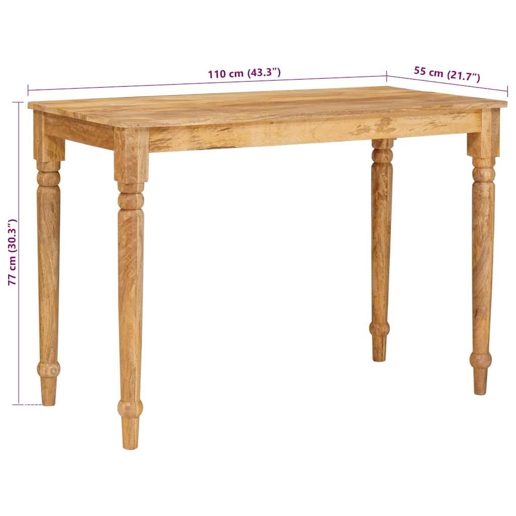 Tavolino da salotto Marrone 110 x 55 x 77 cm