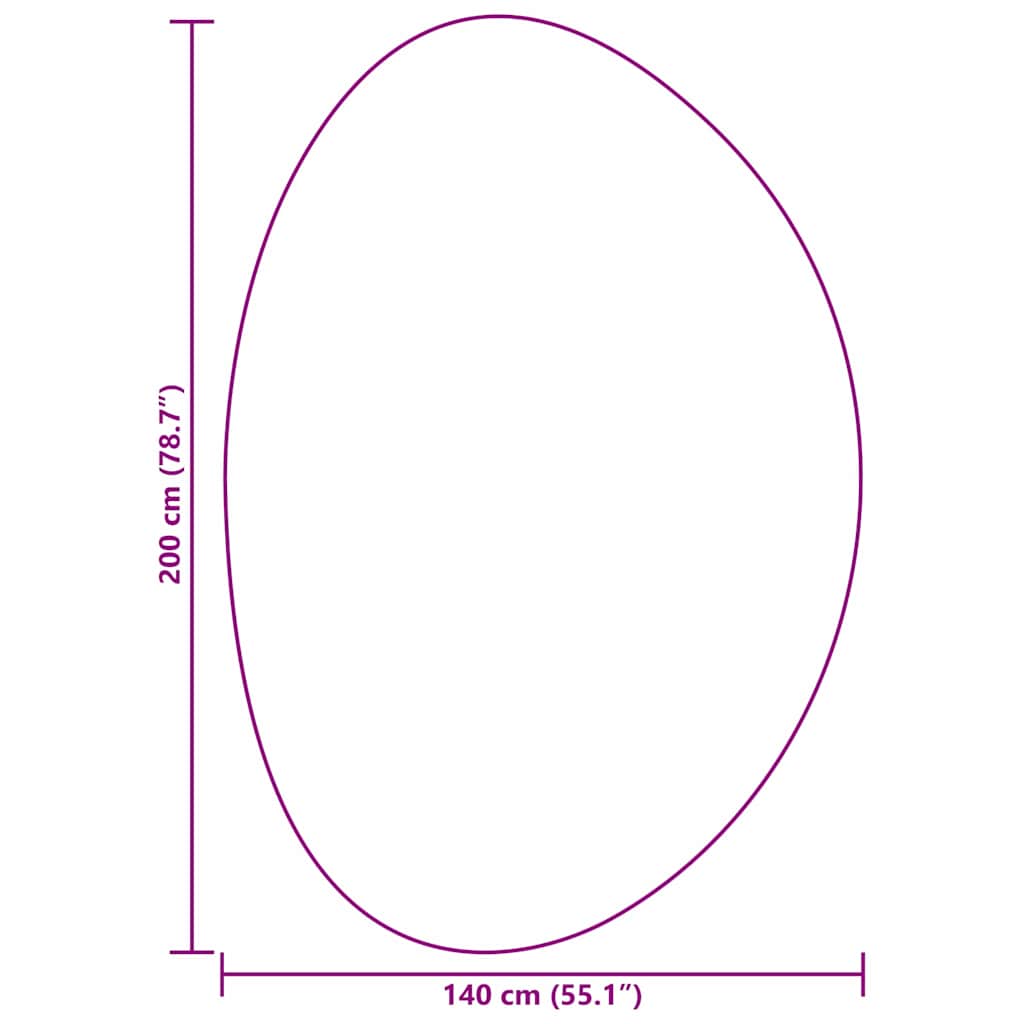 Tappeto HUARTE Grigio 140 x 200 cm Poliestere