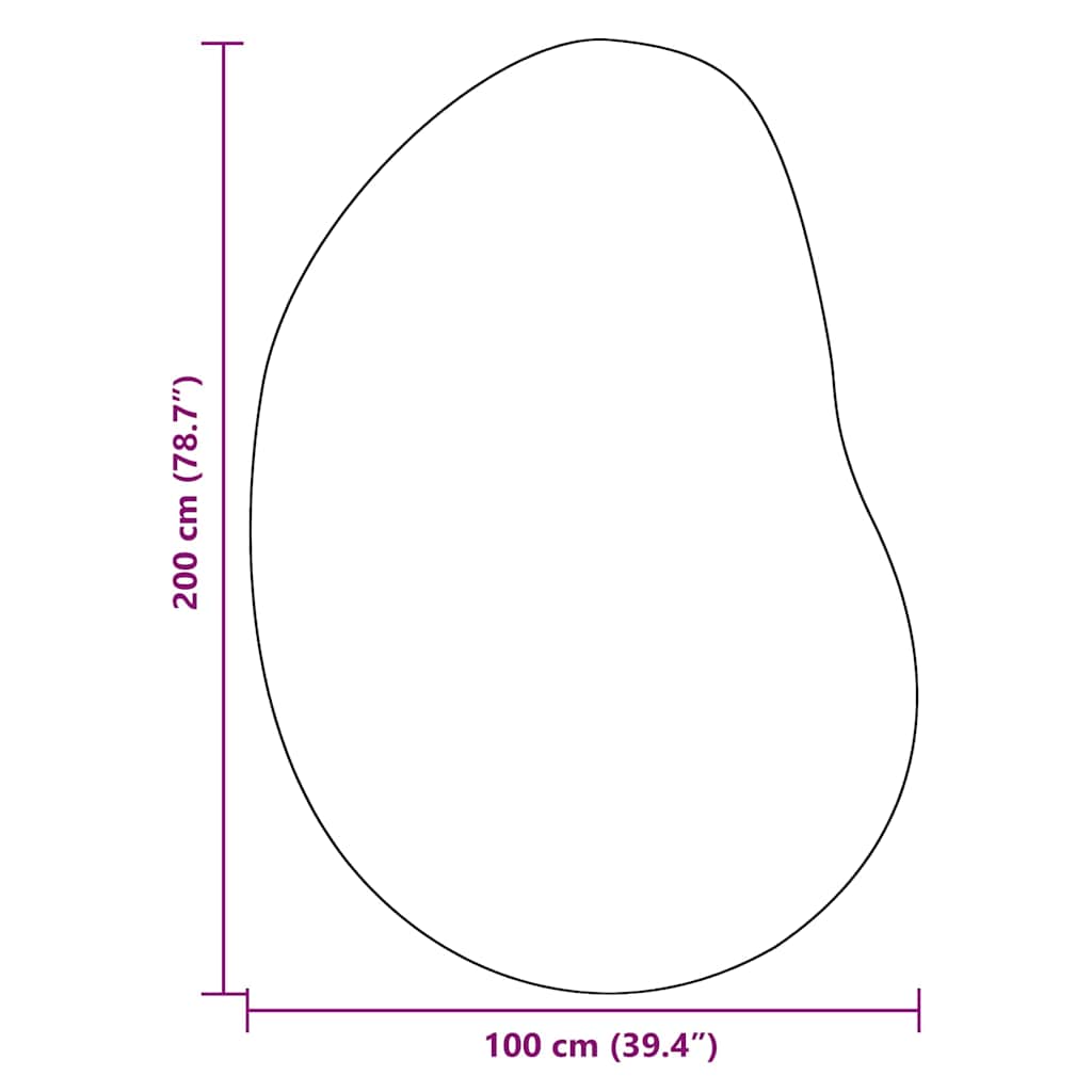 Tappeto Antracite 100 x 200 cm Poliestere