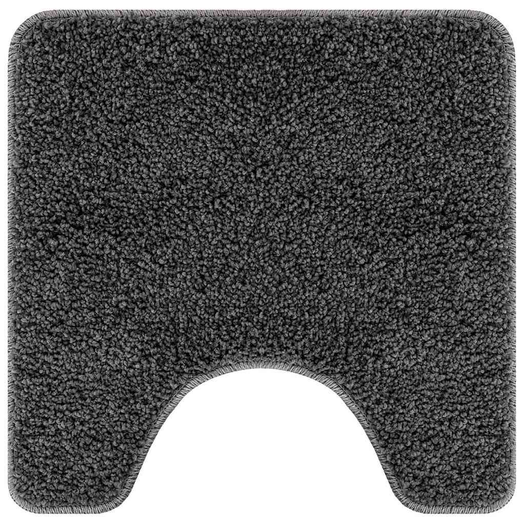 Tappeto da bagno Grigio scuro 50 x 50 cm Polipropilene