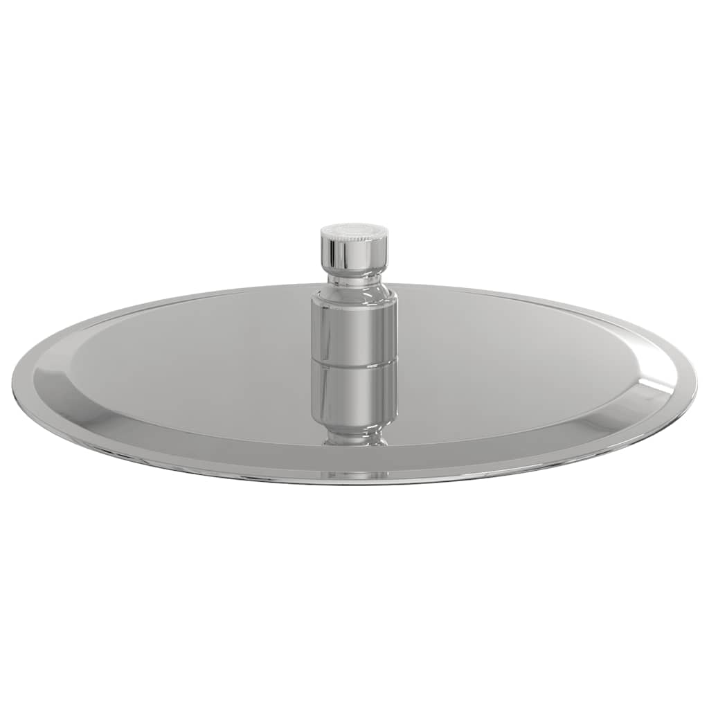 Testa Doccia a Pioggia in Acciaio Inox 304 20 cm Rotonda - homemem39