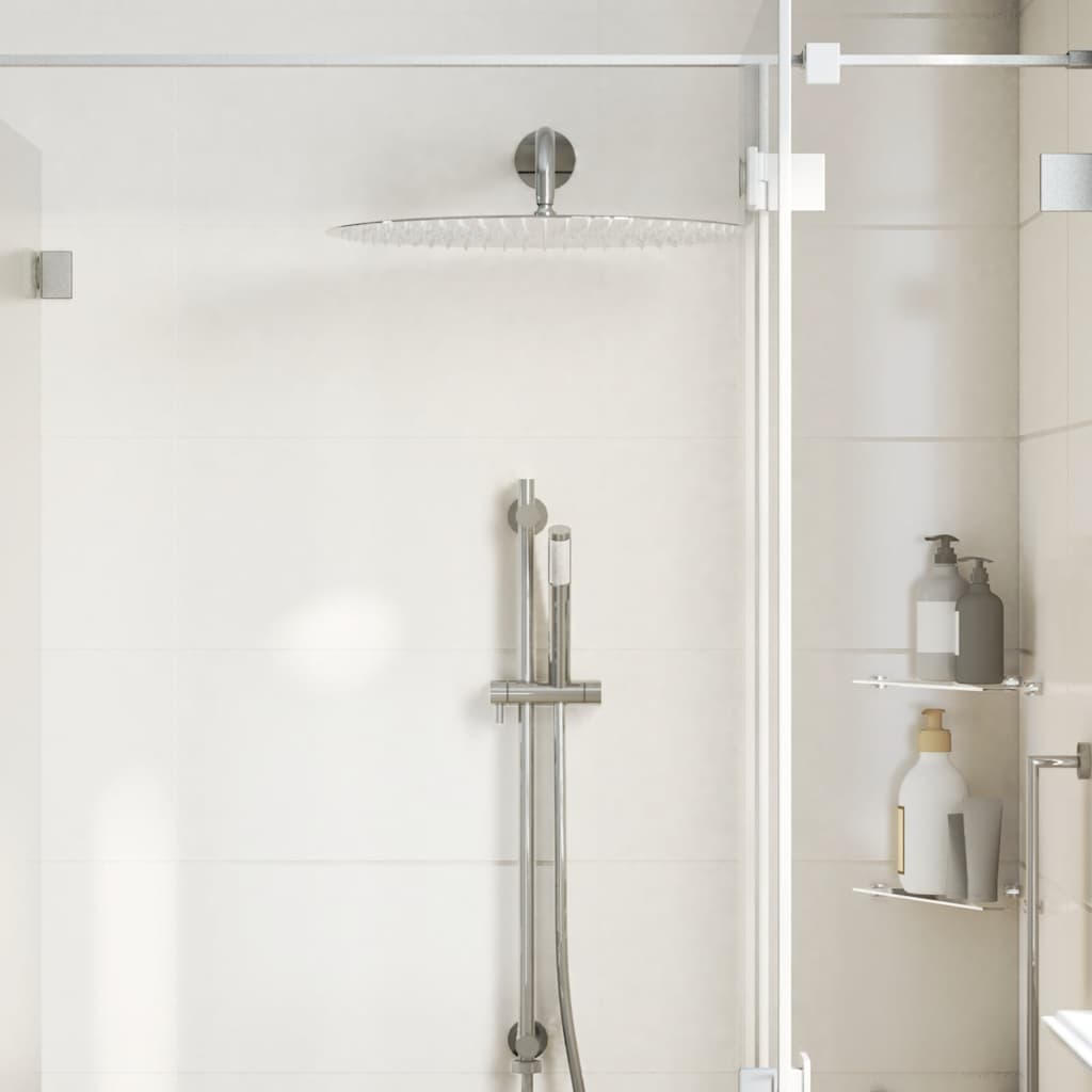 Testa Doccia a Pioggia in Acciaio Inox 304 50 cm Rotonda - homemem39
