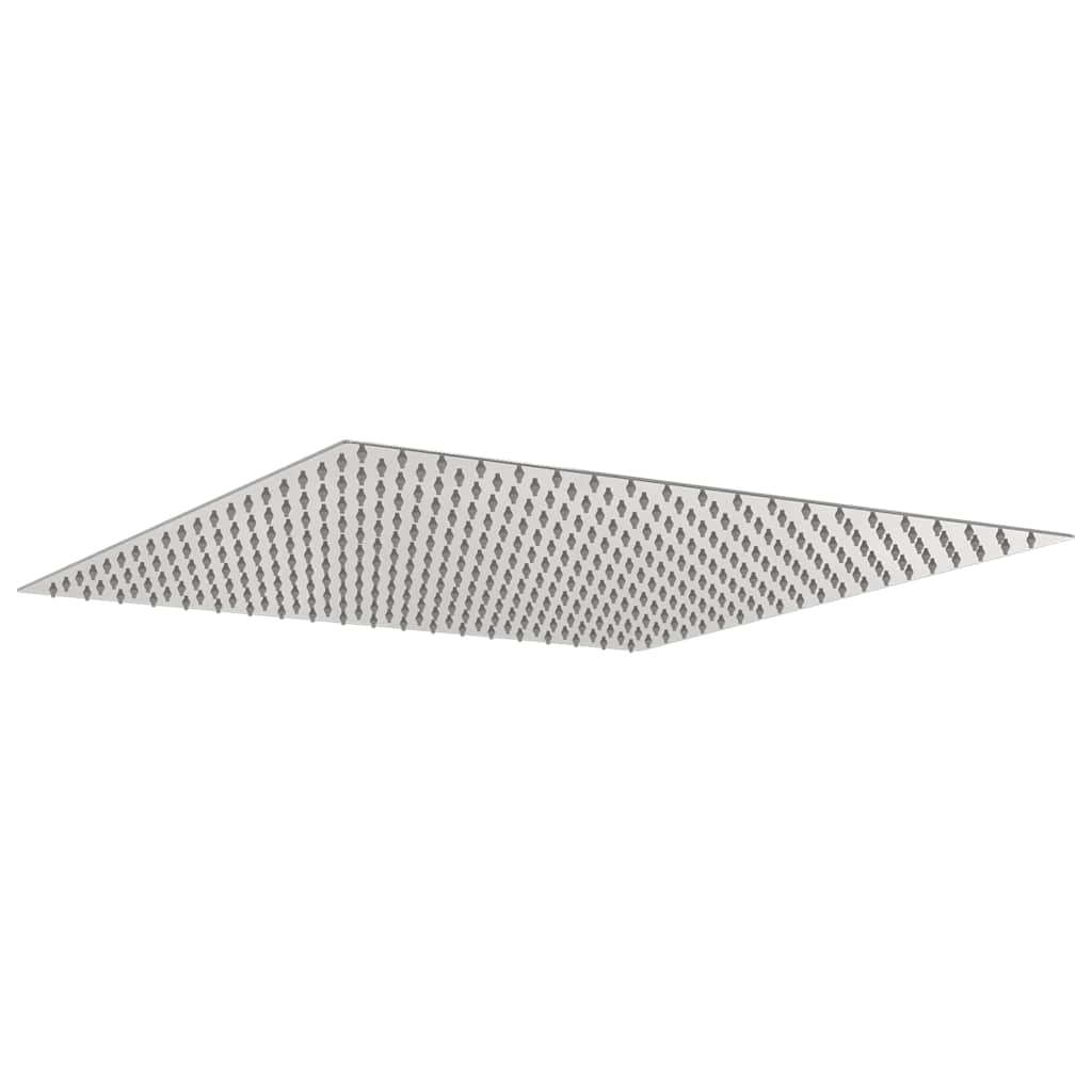 Testa Doccia a Pioggia in Acciaio Inox 304 50x50 cm Quadrata - homemem39