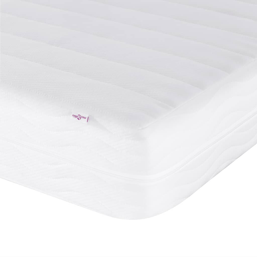 Dormeuse con Materasso Bianca 90x200 cm Legno Massello Pino | homemem39