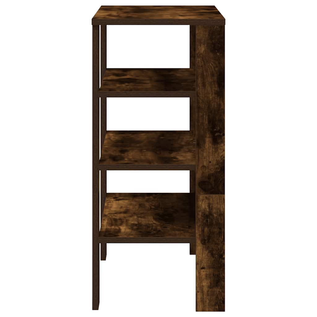 Scarpiera Rovere Fumo 61x32x70 cm in Legno Multistrato - homemem39