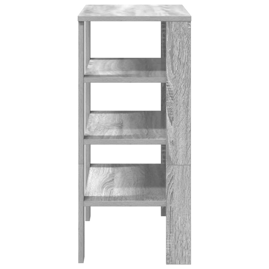 Scarpiera Grigio Sonoma 61x32x70 cm in Legno Multistrato - homemem39