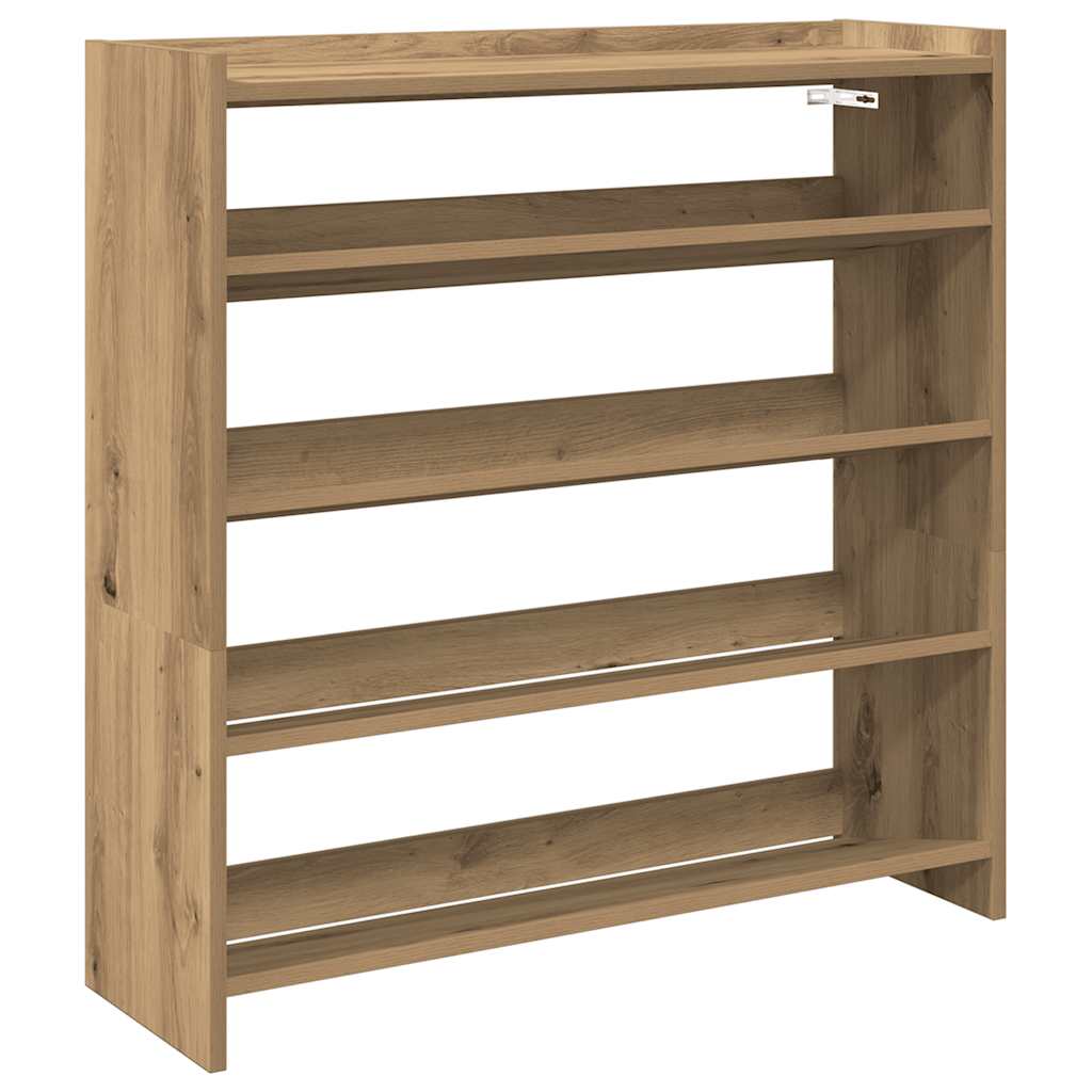 Scarpiera Rovere Artigianale 80x25x81 cm in Legno Multistrato - homemem39