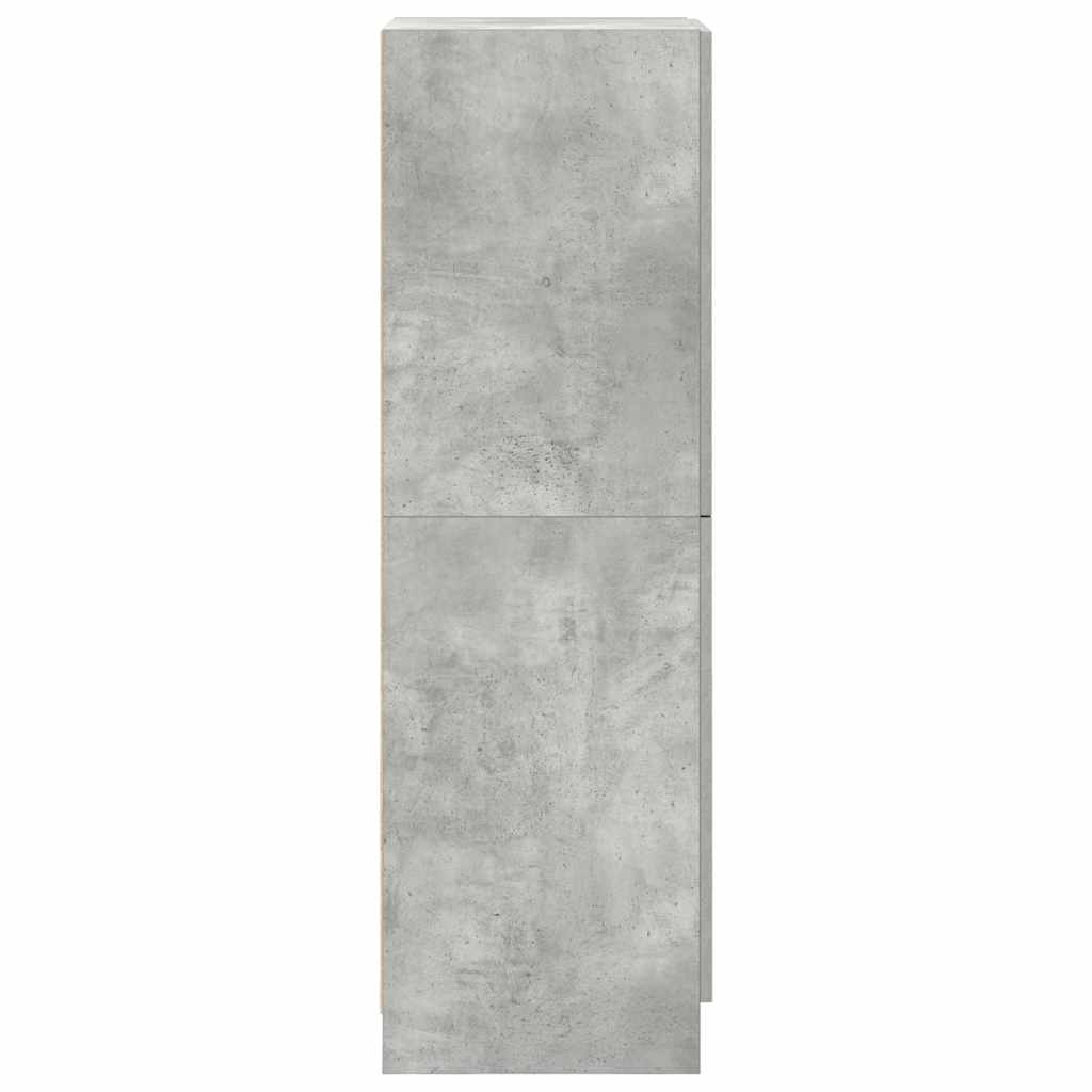 Mobile da Cucina Grigio Cemento 38x41,5x131,5 cm Legno - homemem39