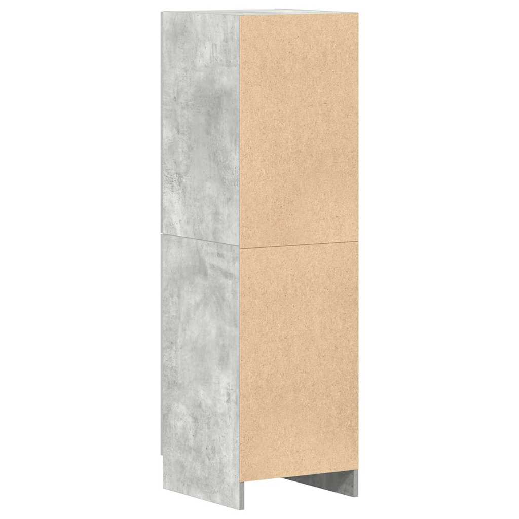 Mobile da Cucina Grigio Cemento 38x41,5x131,5 cm Legno - homemem39