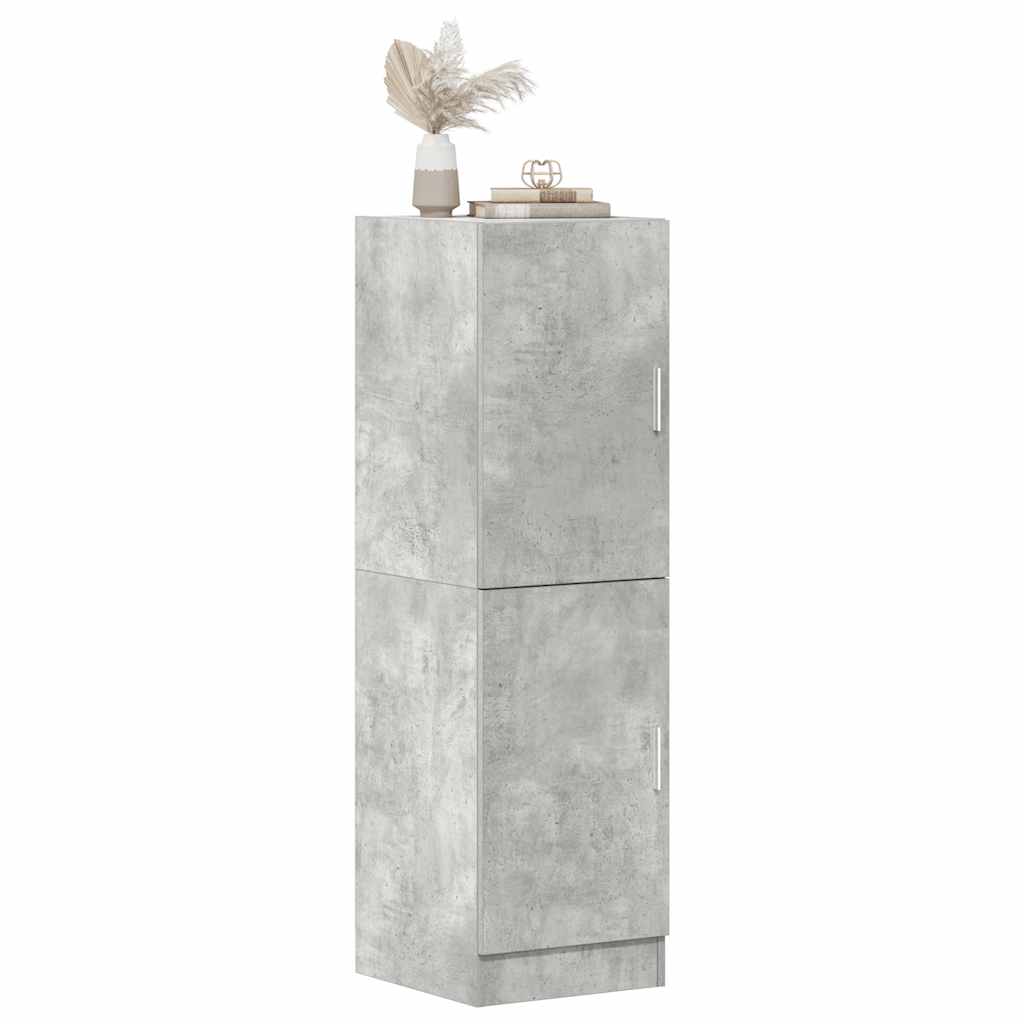 Mobile da Cucina Grigio Cemento 38x41,5x131,5 cm Legno - homemem39