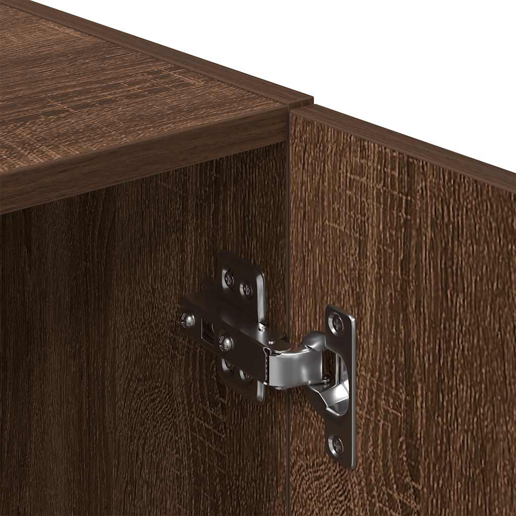 Armadietto Cucina Rovere Marrone 38x41,5x131,5 cm in Legno
