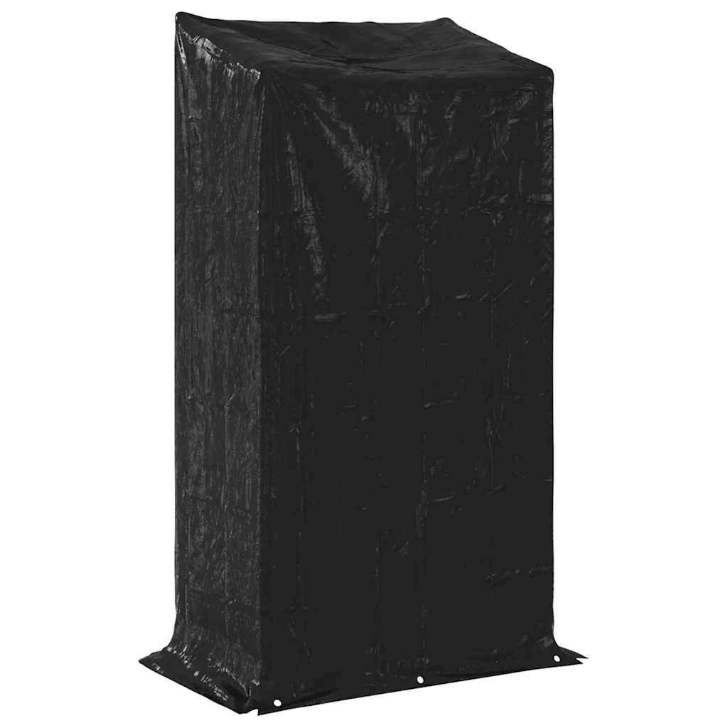Rastrelliera per Legna con Copertura Antipioggia 100x60x200 cm - homemem39