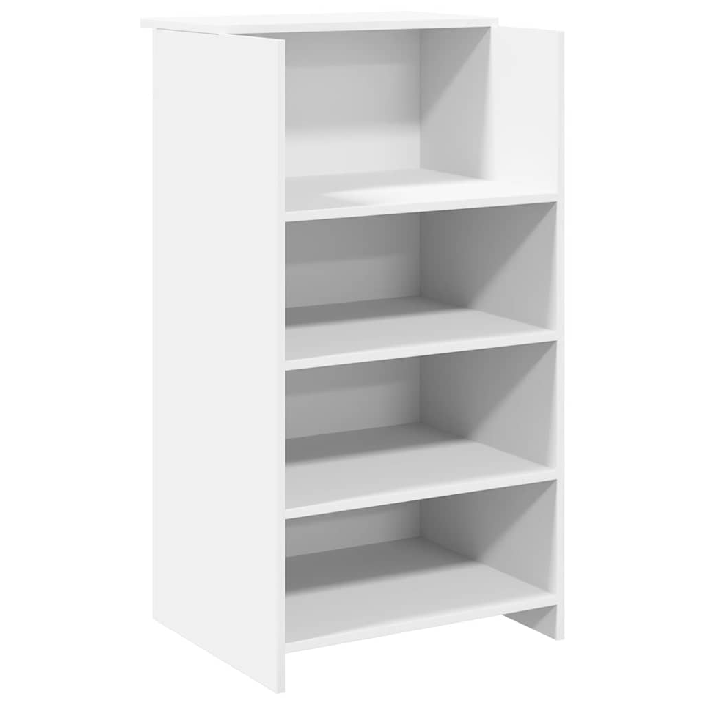 Banco Reception Bianco 55x50x103,5 cm in Legno Multistrato - homemem39