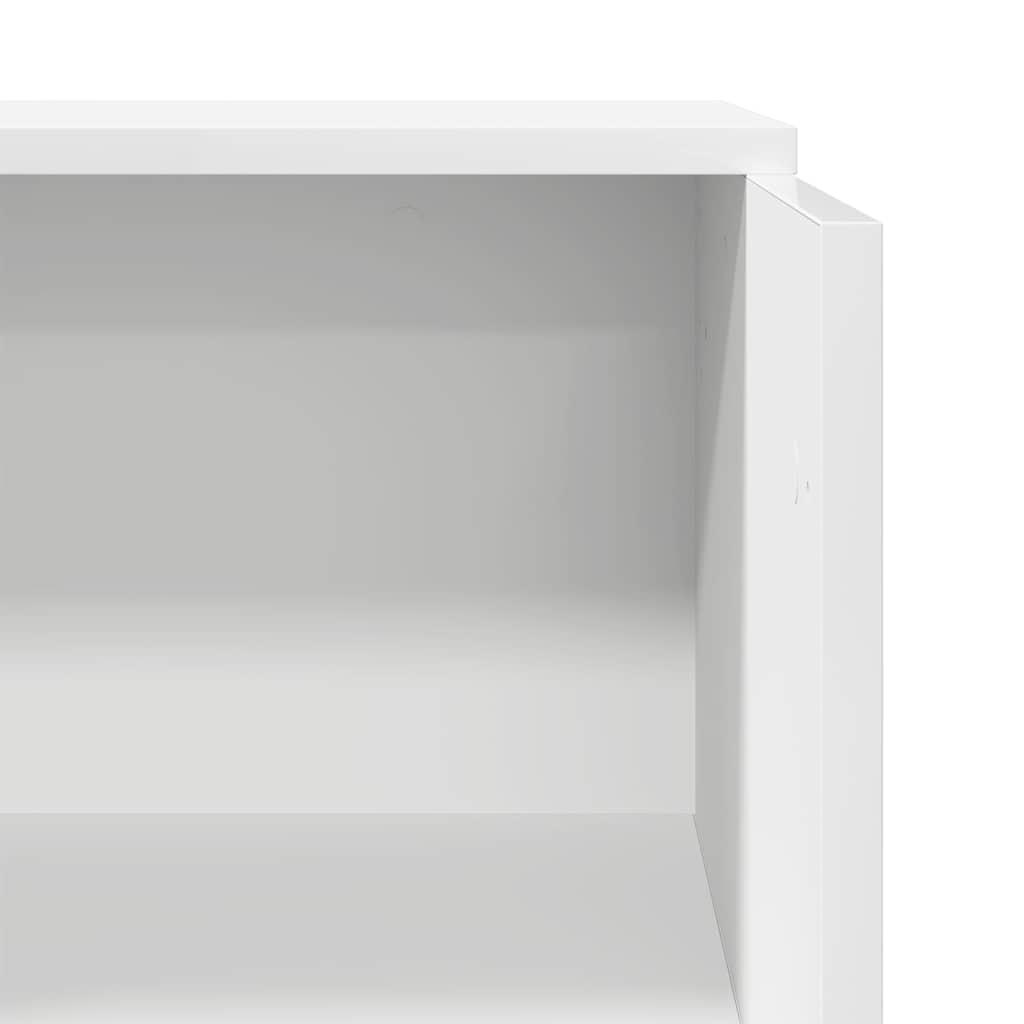 Banco Reception Bianco 55x50x103,5 cm in Legno Multistrato - homemem39