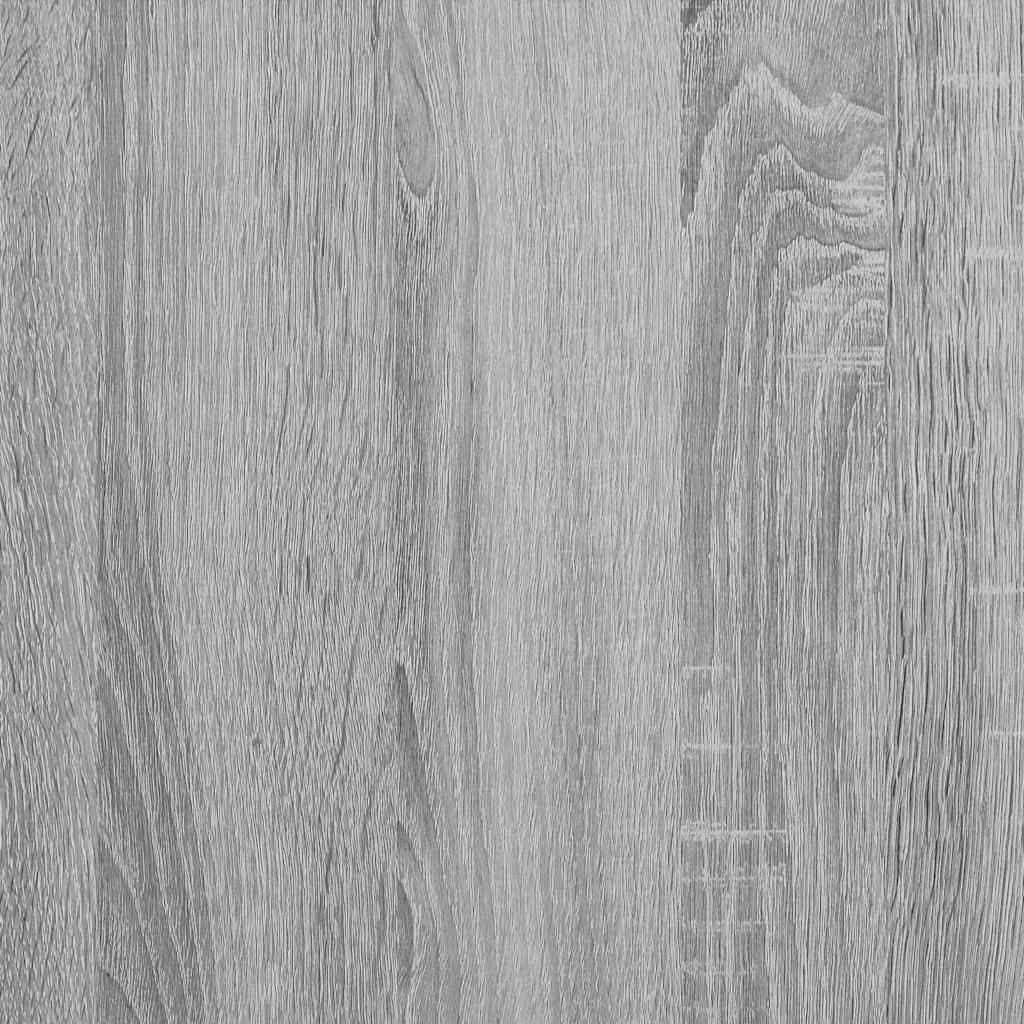 Banco Reception Grigio Sonoma 55x50x103,5 cm Legno Multistrato - homemem39