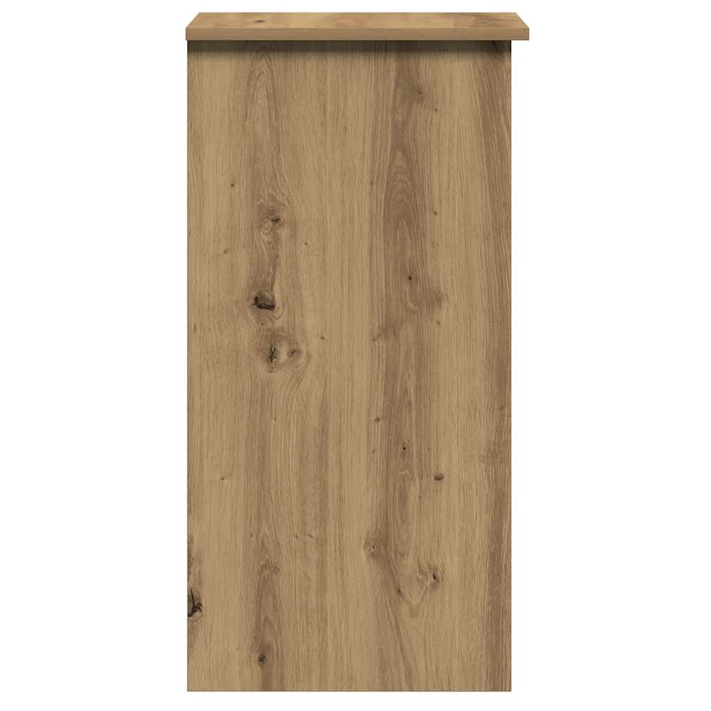 Scrivania Mensole Rovere Artigianale 84x40x78 cm Truciolato - homemem39