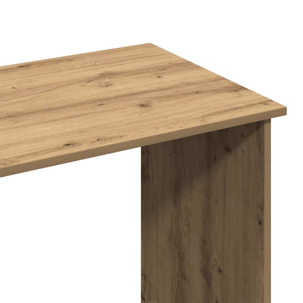 Scrivania Rovere Artigianale 102x50x75 cm in Legno Multistrato - homemem39