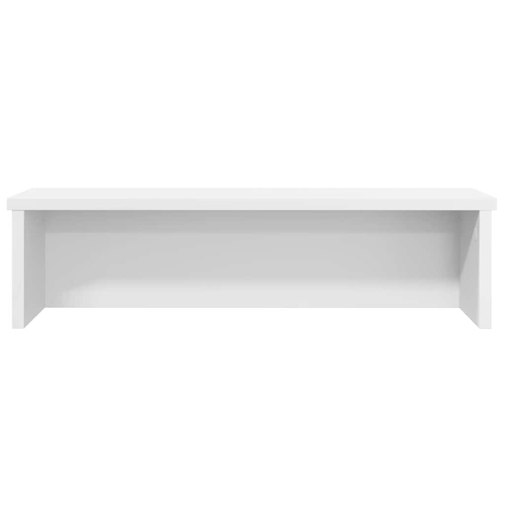 Scaffale da Cucina Impilabile Bianco 50x15x16 cm in Truciolato - homemem39