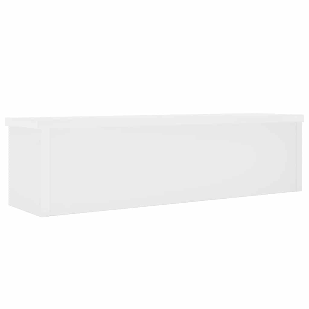 Scaffale da Cucina Impilabile Bianco 50x15x16 cm in Truciolato - homemem39