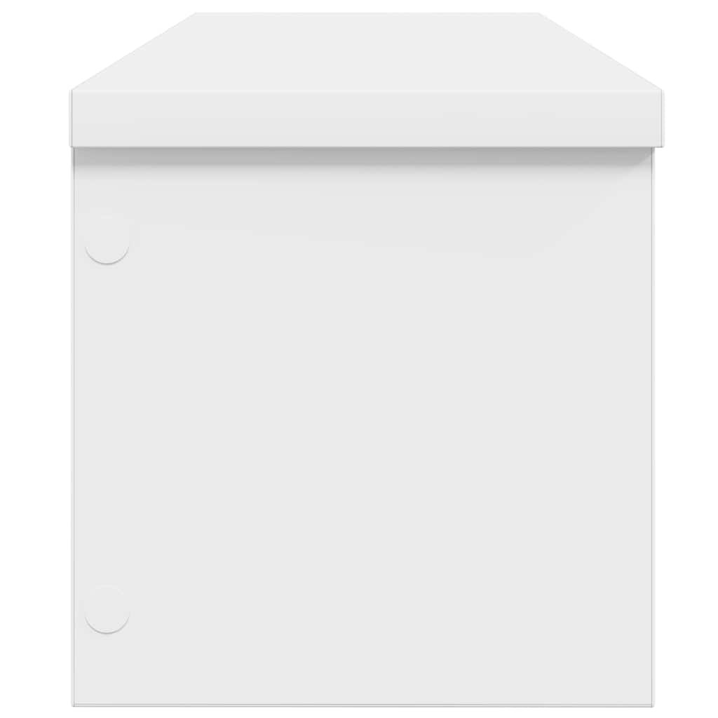 Scaffali da Cucina Impilabili 2 pz Bianchi 60x15x16 cm - homemem39