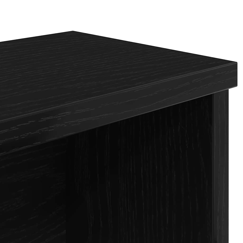 Scaffali da Cucina Impilabili 2 pz Neri 60x15x16 cm - homemem39