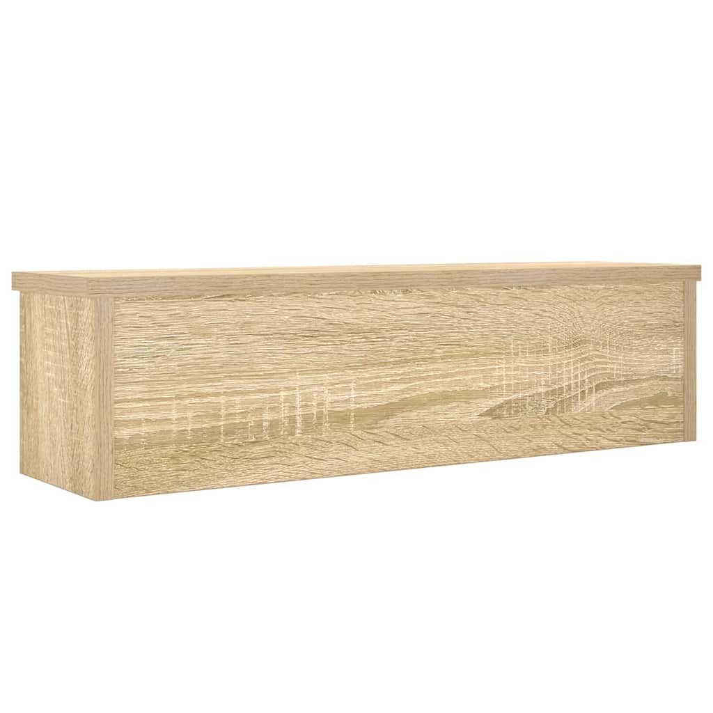 Scaffale da Cucina Impilabile Rovere Sonoma 60x15x16 cm - homemem39