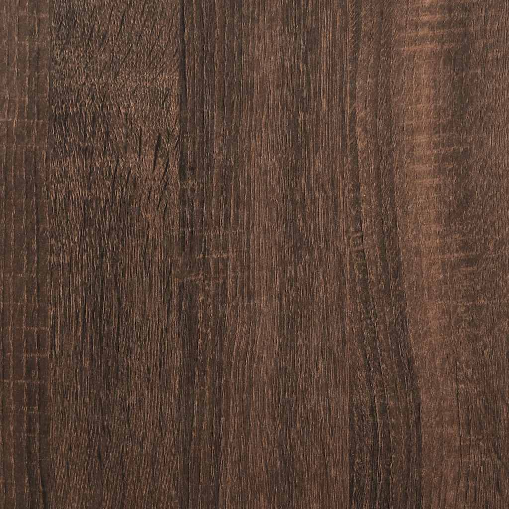 Scaffale da Cucina Impilabile Rovere Marrone 60x15x16 cm - homemem39