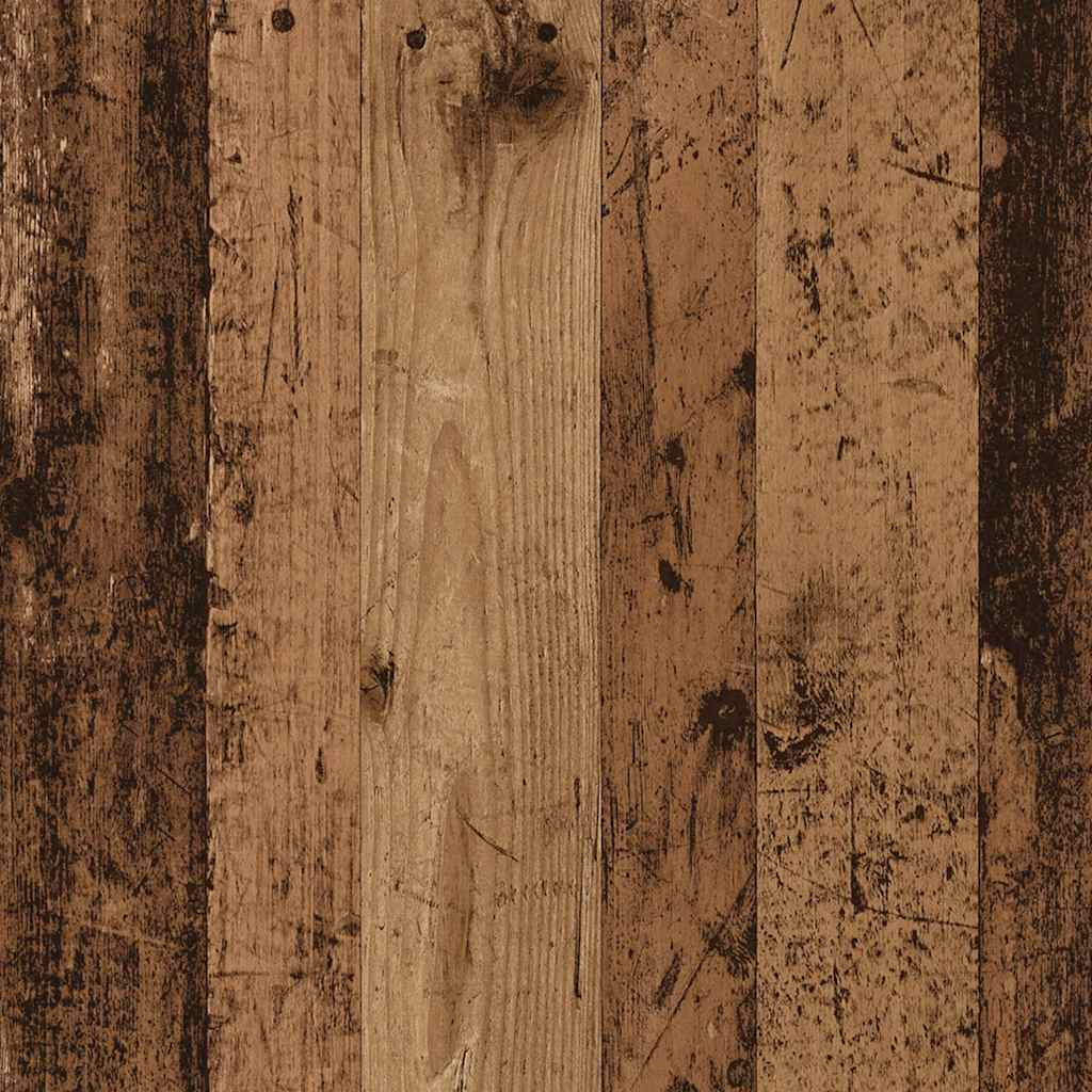 Scaffale da Cucina Impilabile Legno Vecchio 60x15x16 cm - homemem39