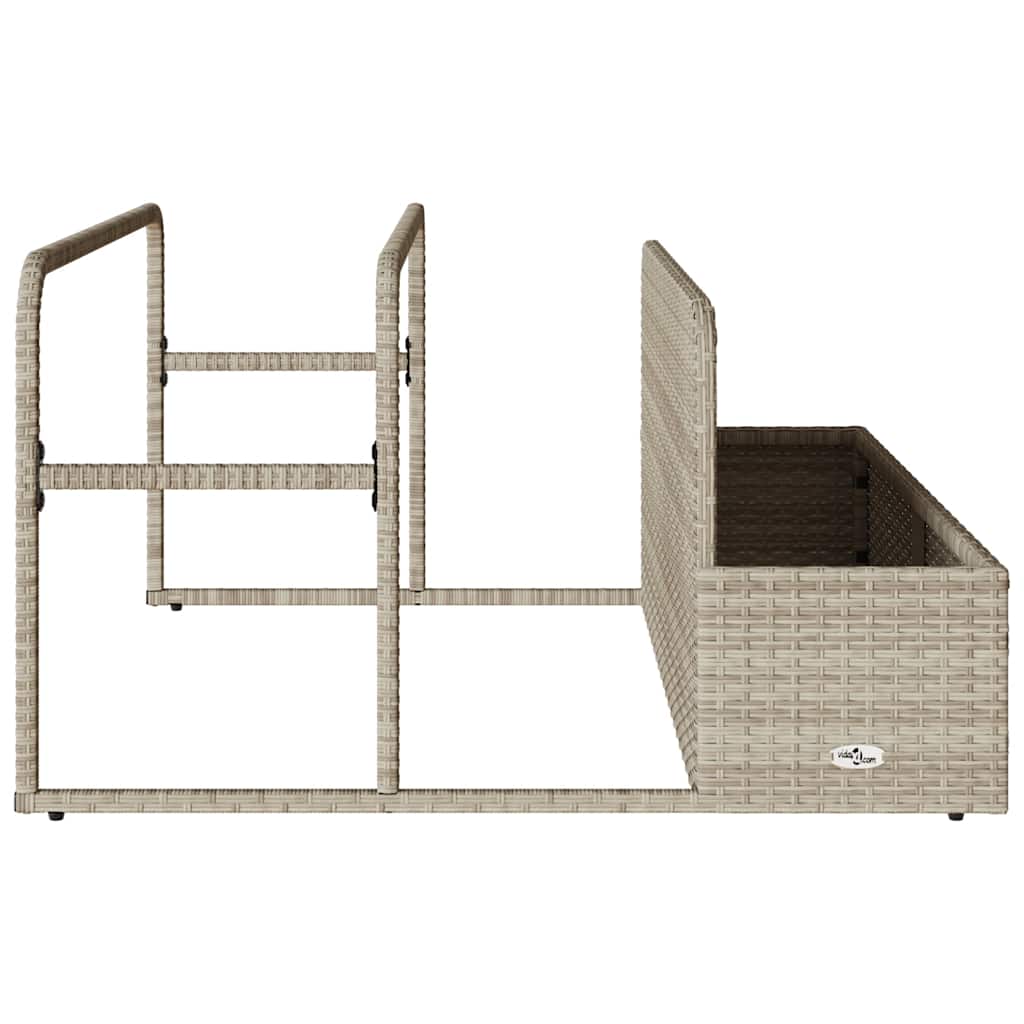 Galleggiante a Bordo Piscina Grigio Chiaro 110x100x57 cm - homemem39