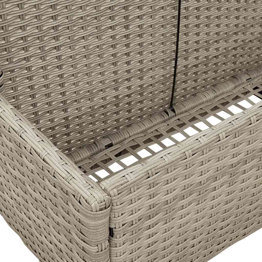 Galleggiante a Bordo Piscina Grigio Chiaro 110x100x57 cm - homemem39
