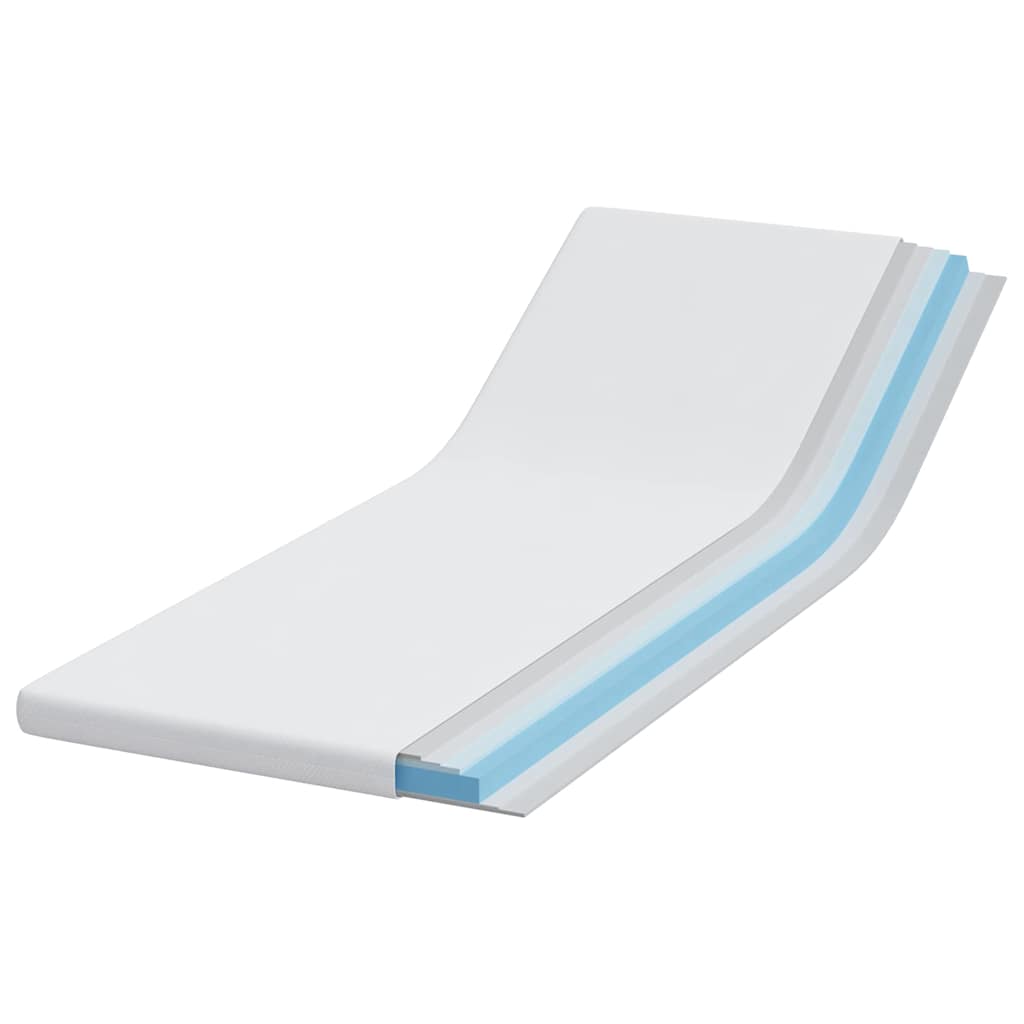 Guanciali per materassi Bianco 70 x 200 cm Schiuma