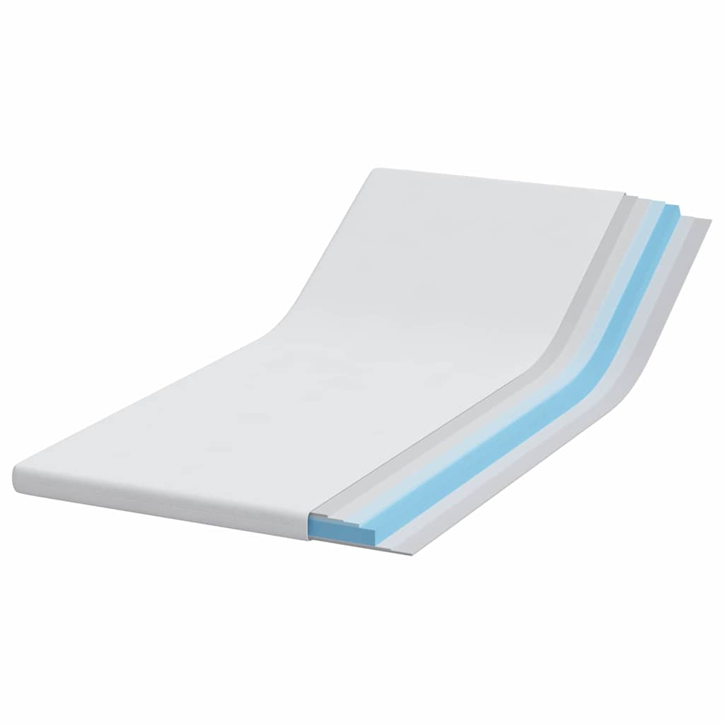 Guanciali per materassi Bianco 90 x 200 cm Schiuma