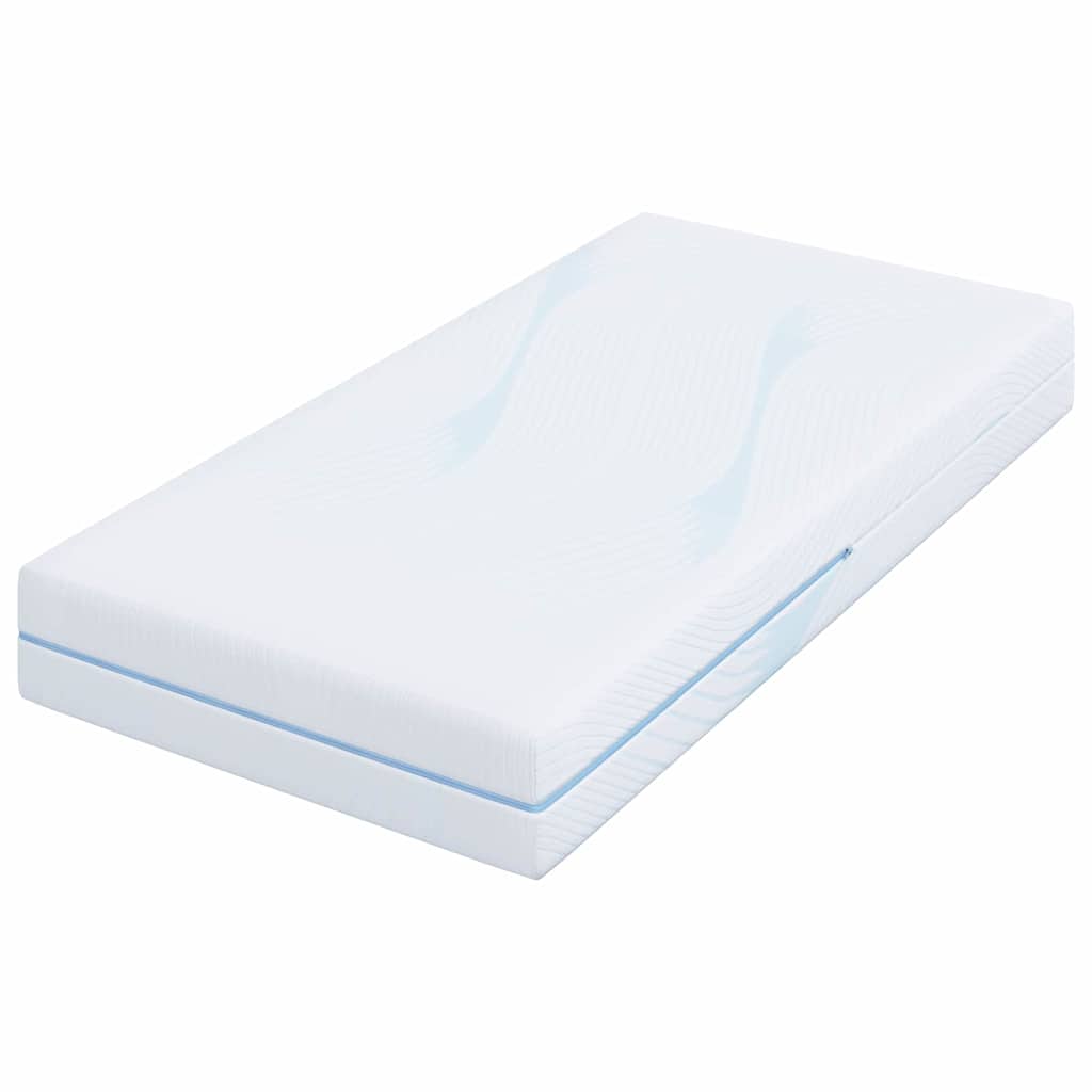 Materasso Bianco 80 x 160 cm Schiuma