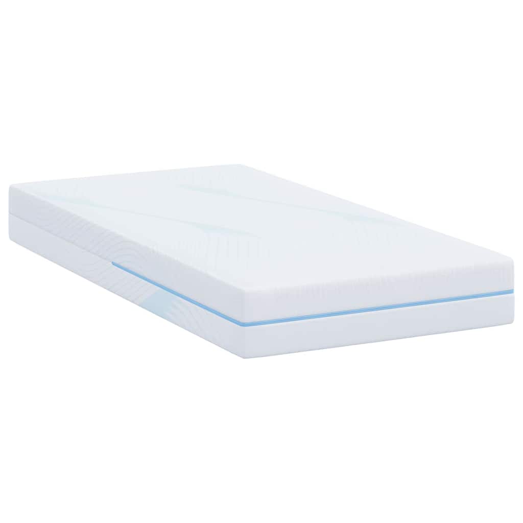 Materasso Bianco 80 x 160 cm Schiuma