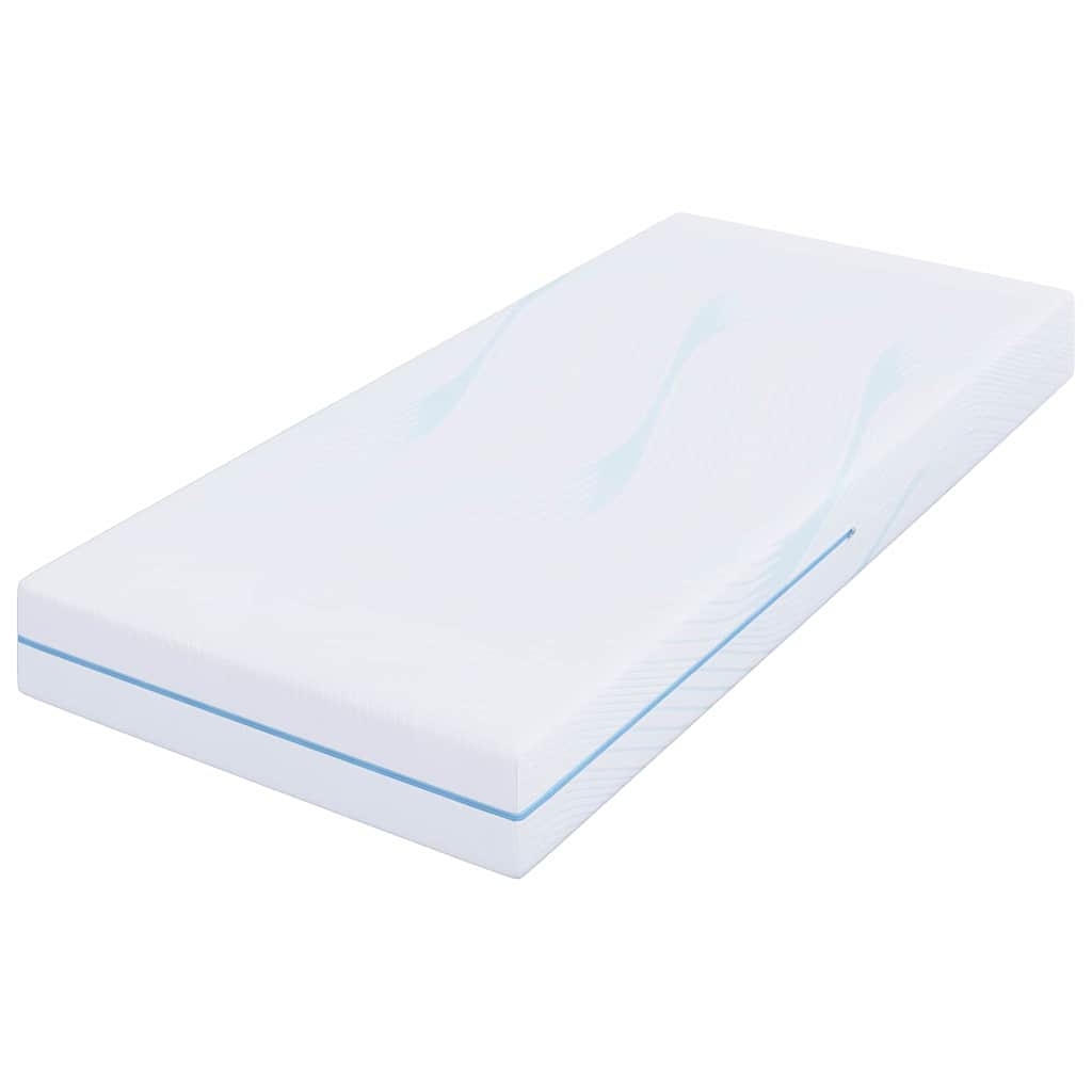 Materasso Bianco 70 x 200 cm Schiuma