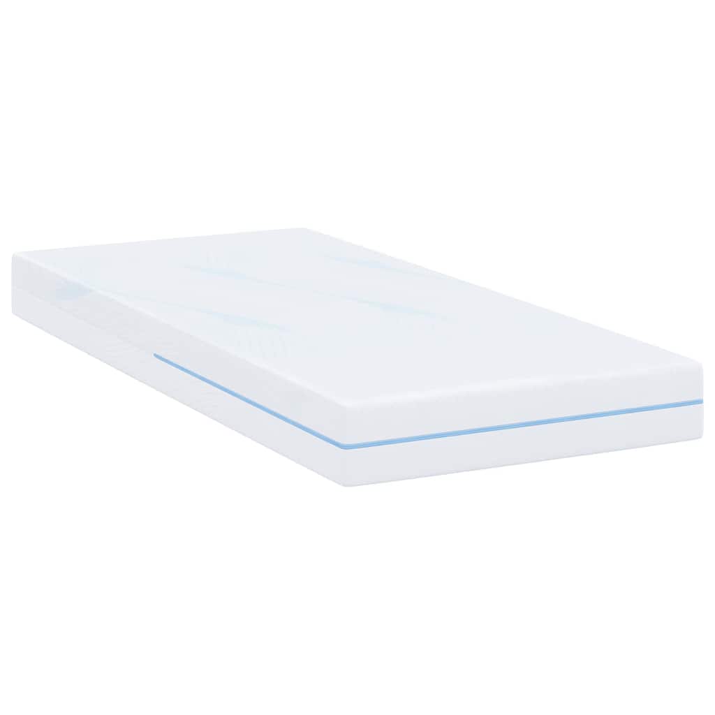 Materasso Bianco 80 x 200 cm Schiuma