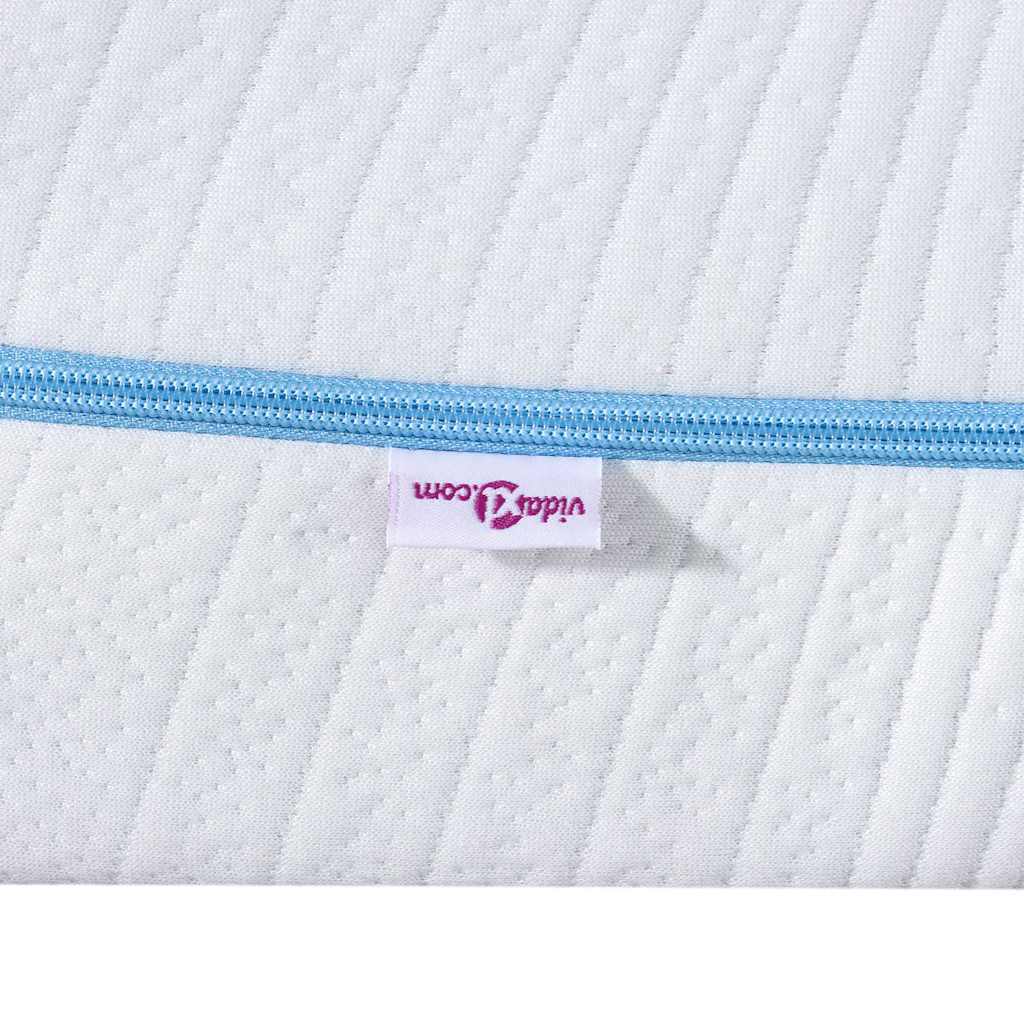 Materasso Bianco 90 x 200 cm Schiuma